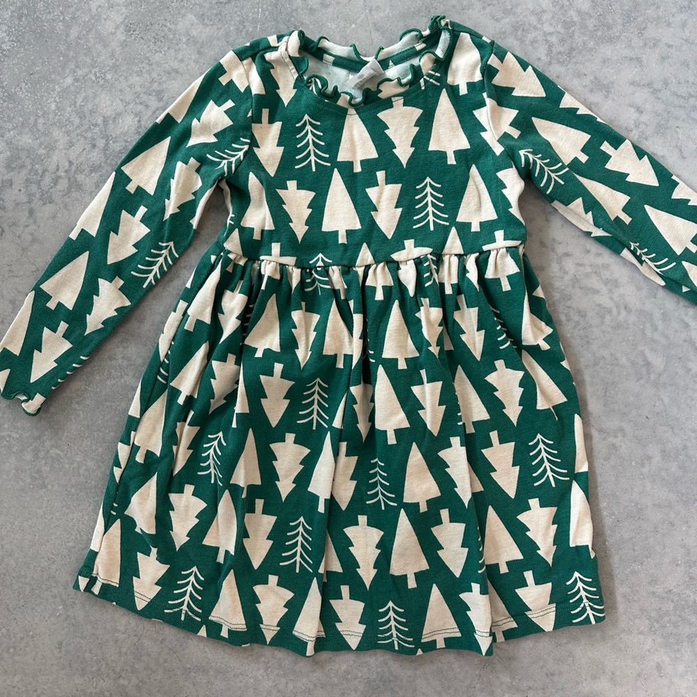 Hanna Andersson Christmas Tree dress